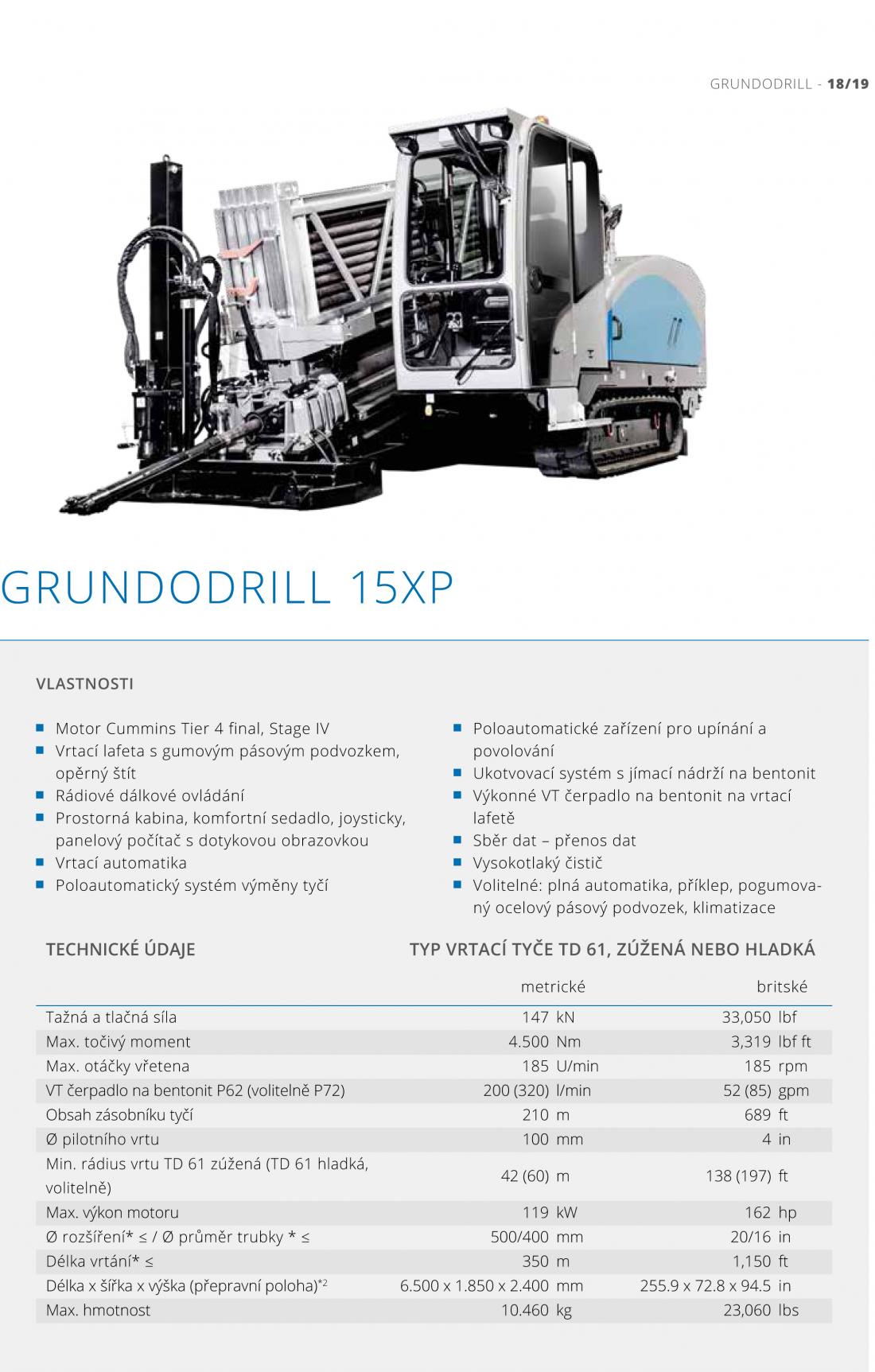 GRUNDODRILL 15XP