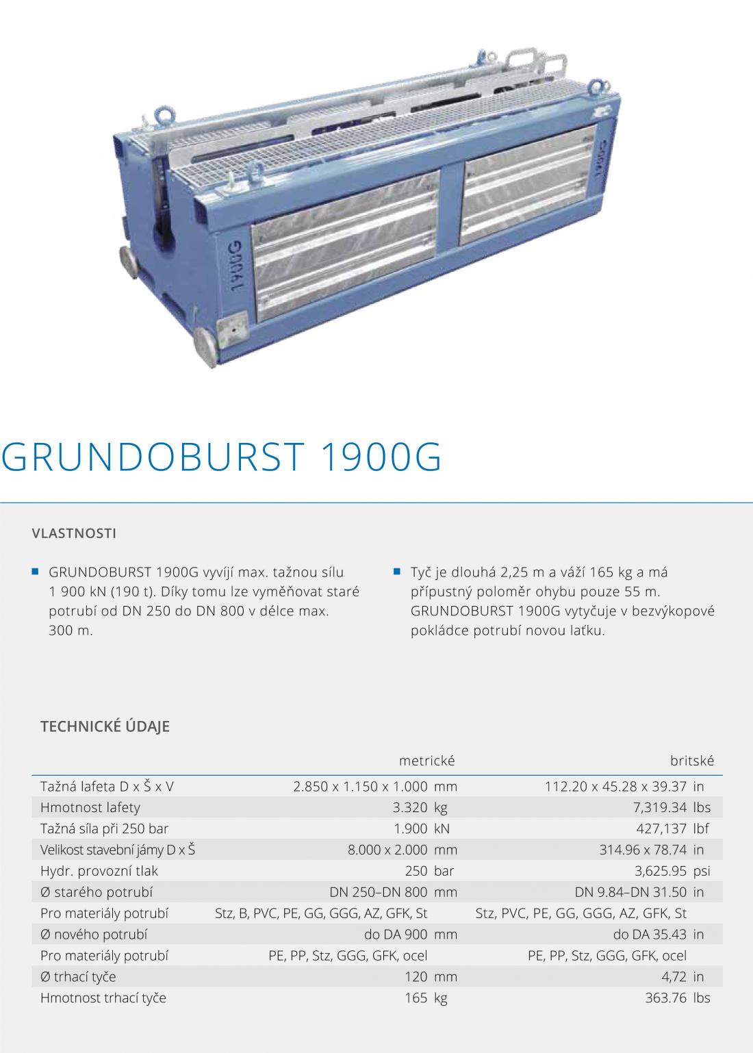 GRUNDOBURST 1900G