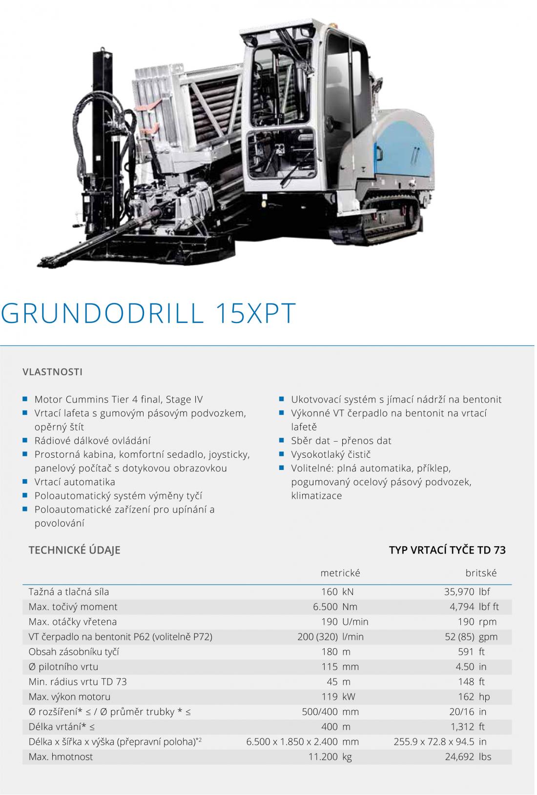 GRUNDODRILL 15XPT