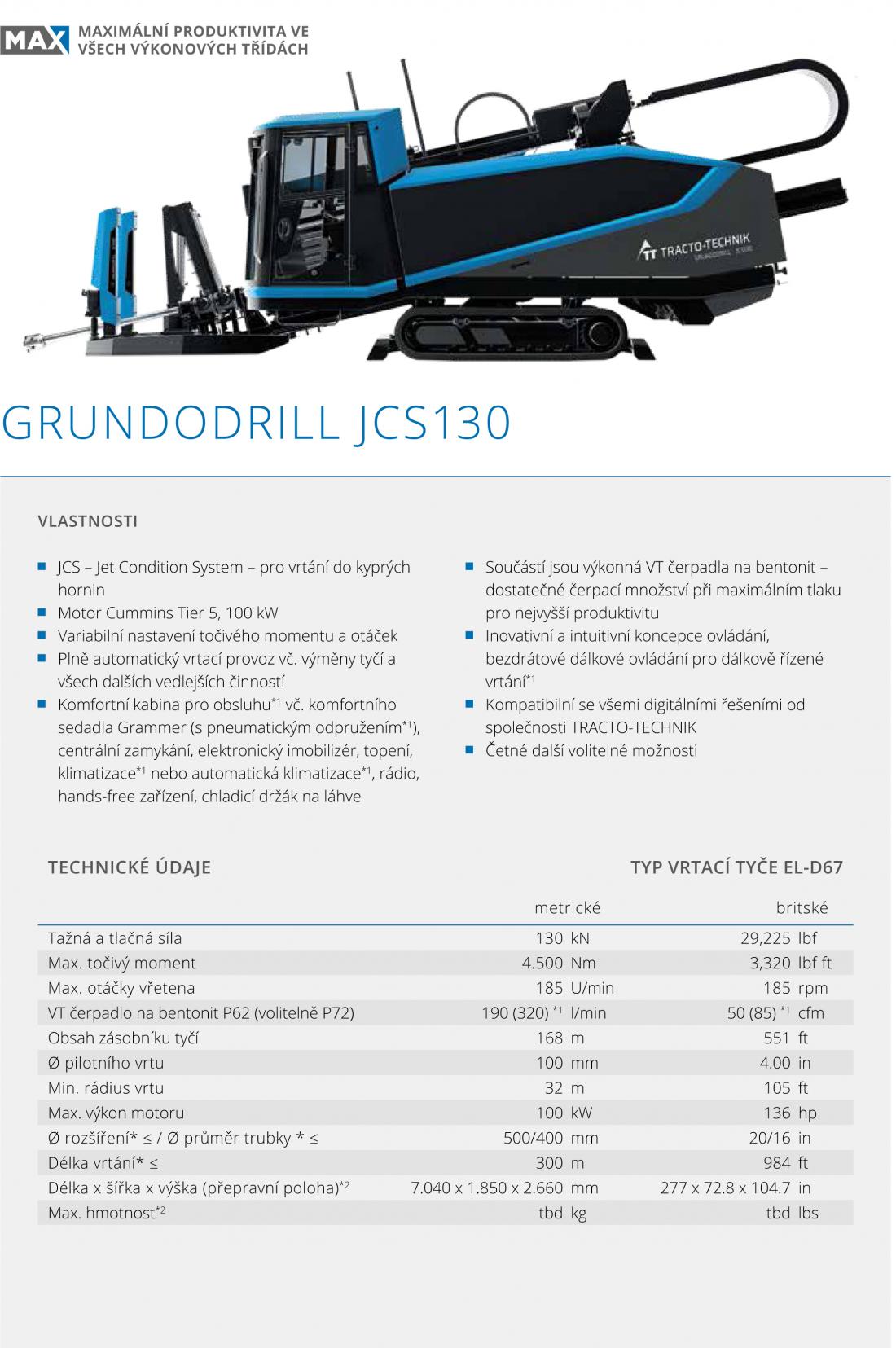 GRUNDODRILL JCS130